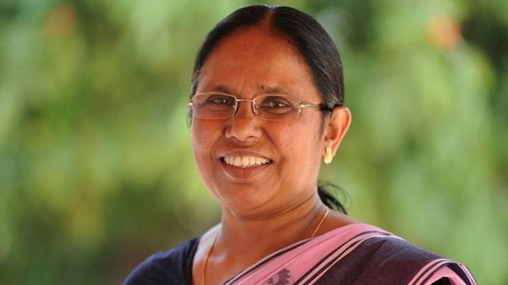 2020ನೇ ಸಾಲಿನ ಶ್ರೇಷ್ಟ ಚಿಂತಕಿ (KK Shailaja)