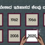 ನೆನಪಿಡಲೇಬೇಕಾದ ಇತಿಹಾಸದ ಕೆಲವು ವರ್ಷಗಳು