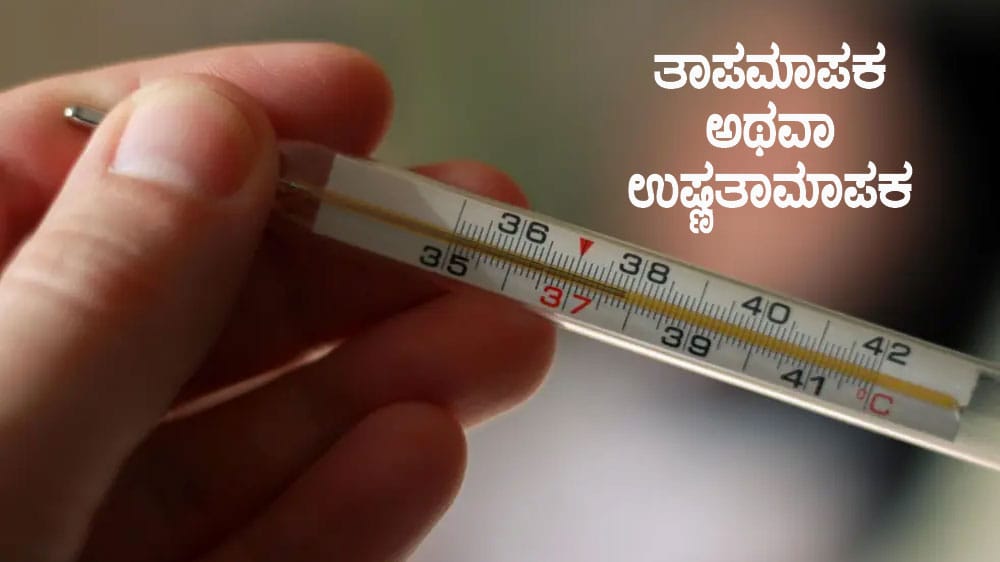 ತಾಪಮಾಪಕ ಅಥವಾ ಉಷ್ಣತಾಮಾಪಕ