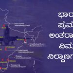 ಭಾರತದ ಪ್ರಮುಖ ಅಂತರಾಷ್ಟ್ರೀಯ ವಿಮಾನ ನಿಲ್ದಾಣಗಳ ಪಟ್ಟಿ