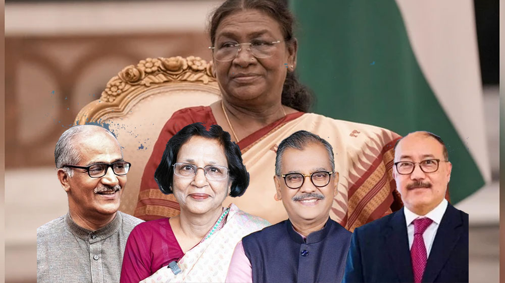 Rajya Sabha ; ನಾಲ್ವರನ್ನು ರಾಜ್ಯಸಭೆಗೆ ನಾಮನಿರ್ದೇಶನ ಮಾಡಿದ ರಾಷ್ಟ್ರಪತಿ ಮುರ್ಮು