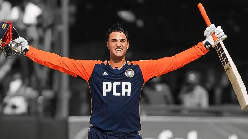 32 ಎಸೆತಗಳಲ್ಲಿ ಶತಕ ಸಿಡಿಸಿ ಹೊಸ ದಾಖಲೆ ಬರೆದ ಅಭಿಷೇಕ್ ಶರ್ಮಾ (Abhishek Sharma)